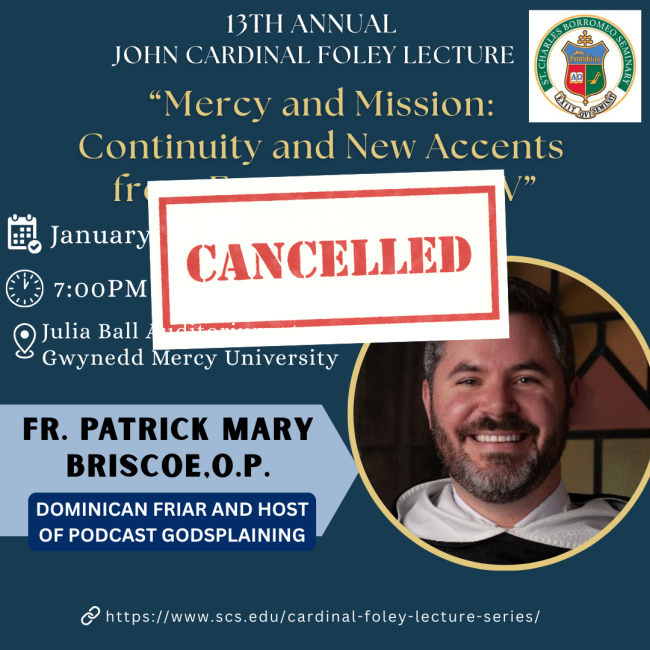 CFC lecture 2026 CANCEL